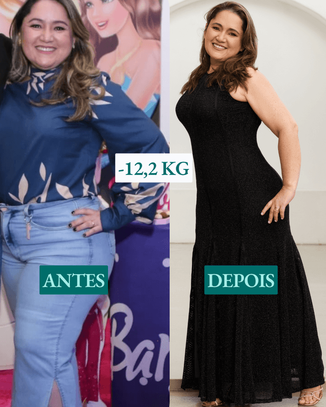 Antes e depois de cliente Magrass