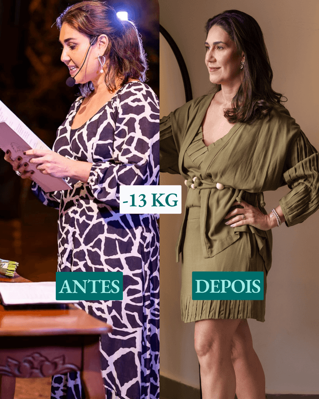 Antes e depois de cliente Magrass