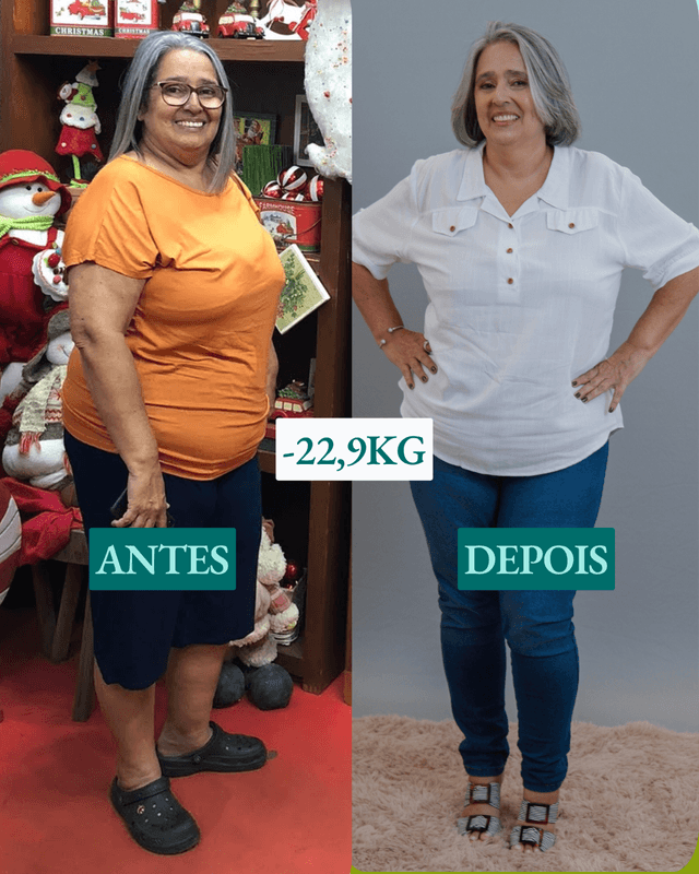 Antes e depois de cliente Magrass